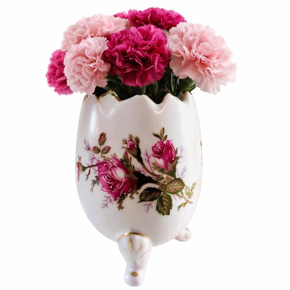 Napcoware Vintage Footed Cracked Egg